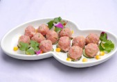 和睦相处(香菜牛肉丸)
